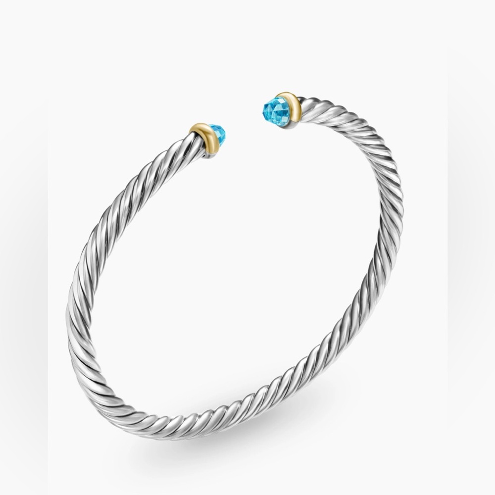 David yurman blue topaz bracelet